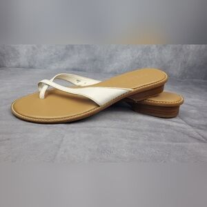 Parade white leather Women's sandals Size 9